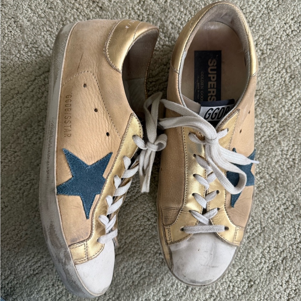 Golden Goose Super Star gold Sneakera